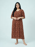 Terracotta Paisley